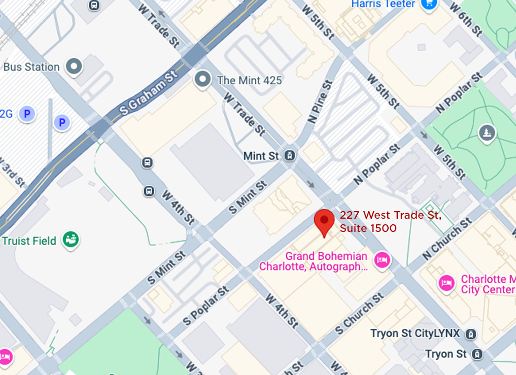 Charlotte Office Map